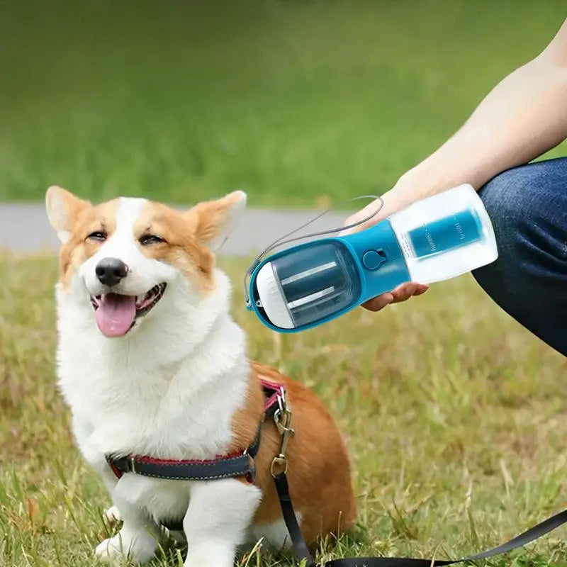 Syra Dog Water Cup Drinking Food Garbage Bag (Three-in-one Portable)