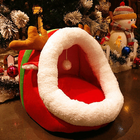 Cozy pet Bed: Soft And Warm Indoor Pet House
