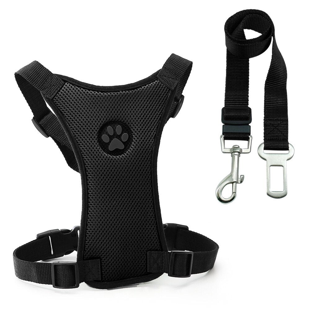 Pet Car Safety Chest Harness Meoof
