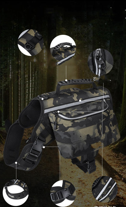 Syra Outdoor Large Dog Backpack