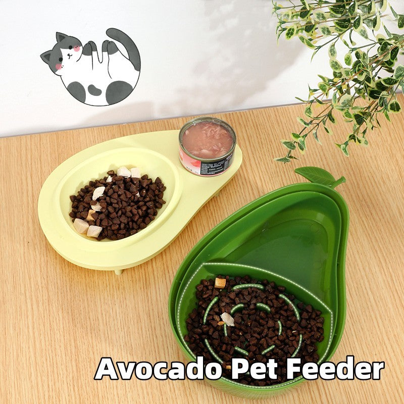 Syra Avocado Pawsome Pet Feeding Set