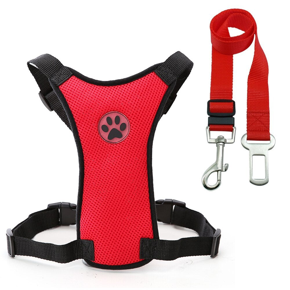 Pet Car Safety Chest Harness Meoof