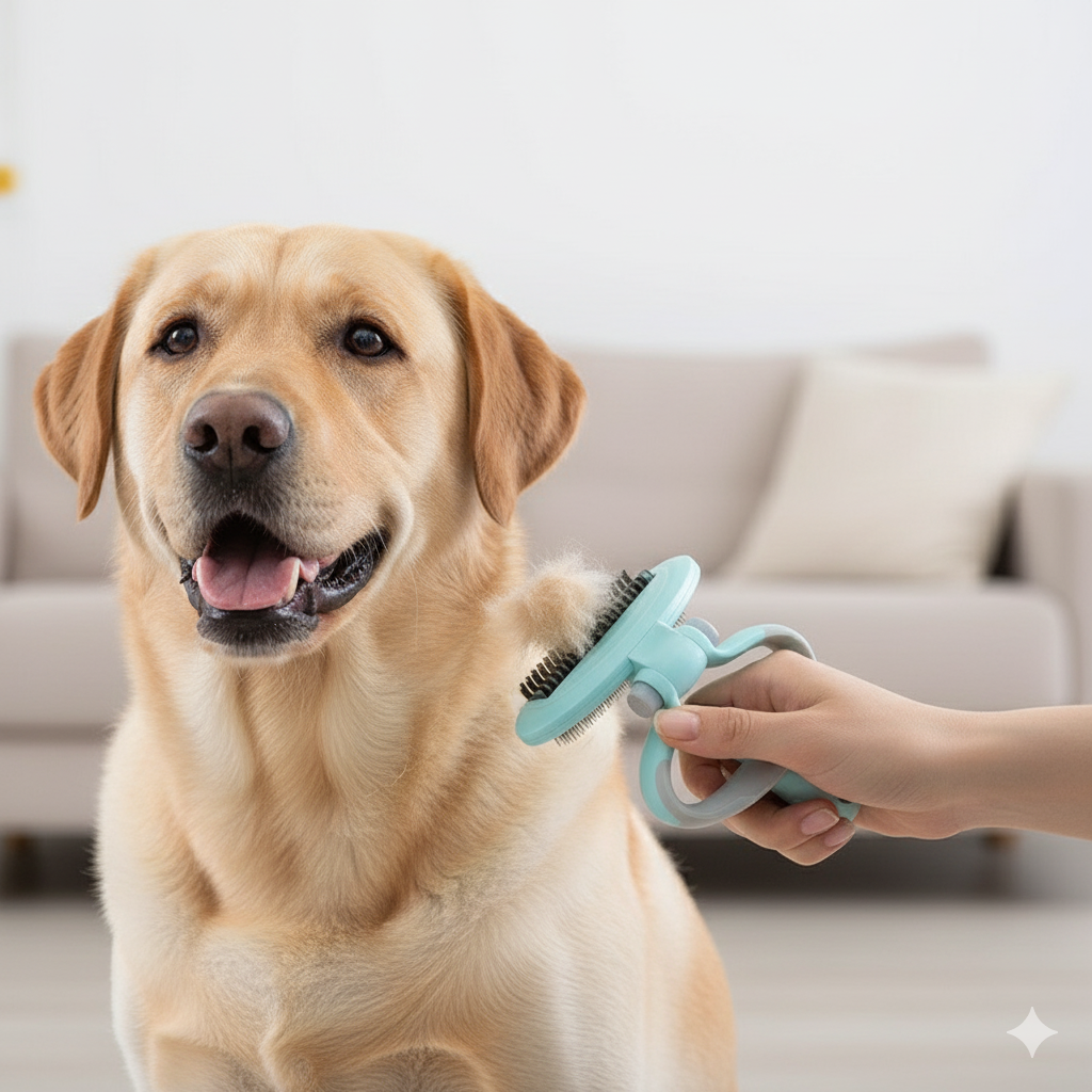 Tangle-Free Dog Grooming Comb Meoof