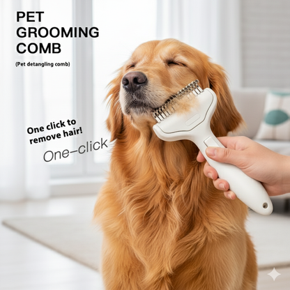 Pet Hair Grooming Comb (Cat /Dog) Meoof