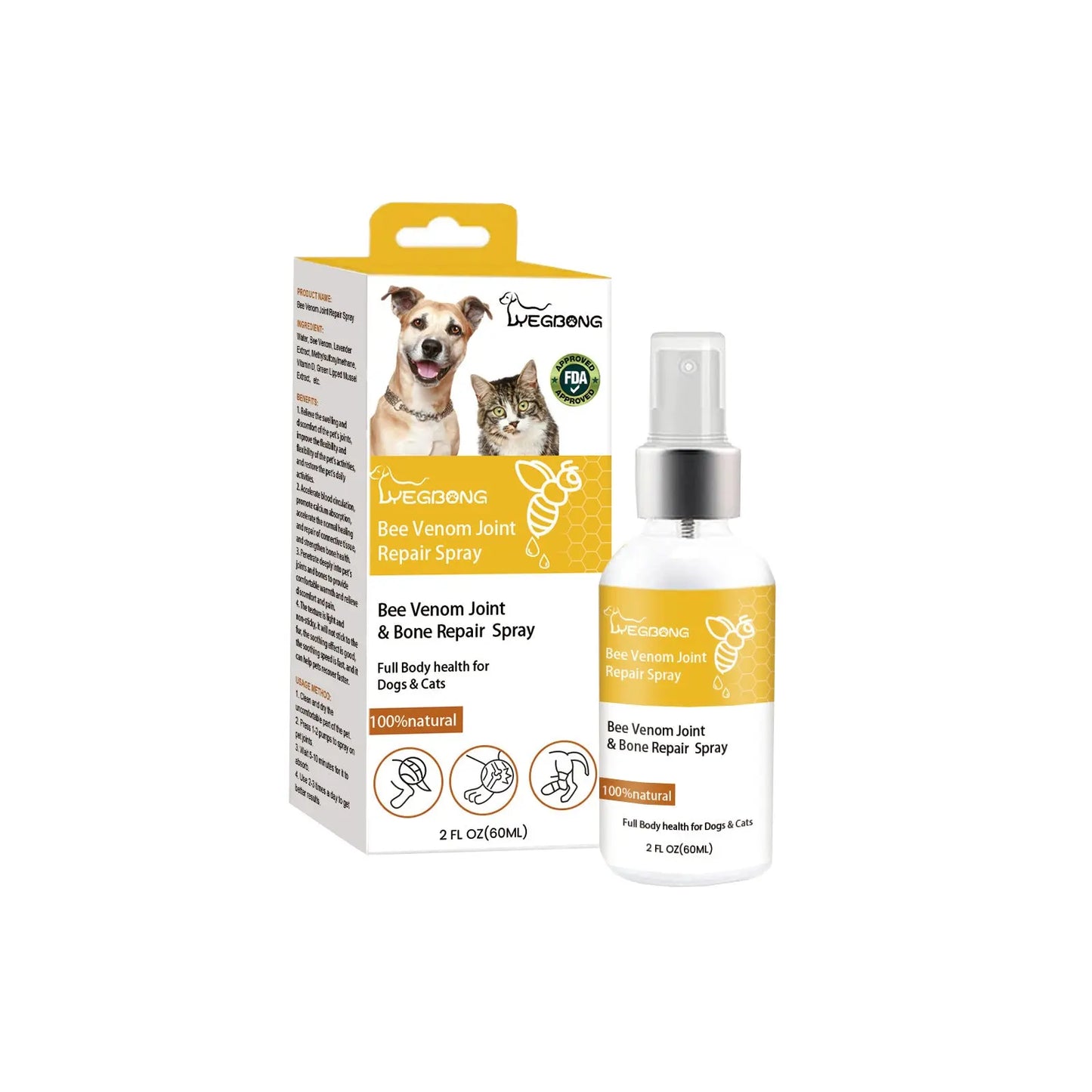 Pet Joint Repair Spray Relieves Body Soreness Meoof