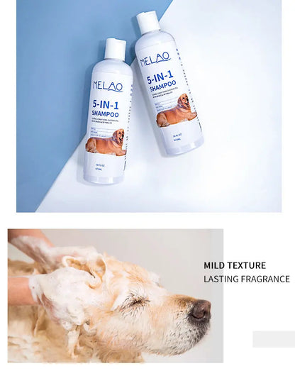 Pet Shampoo [5 -IN- 1] 473ml Meoof
