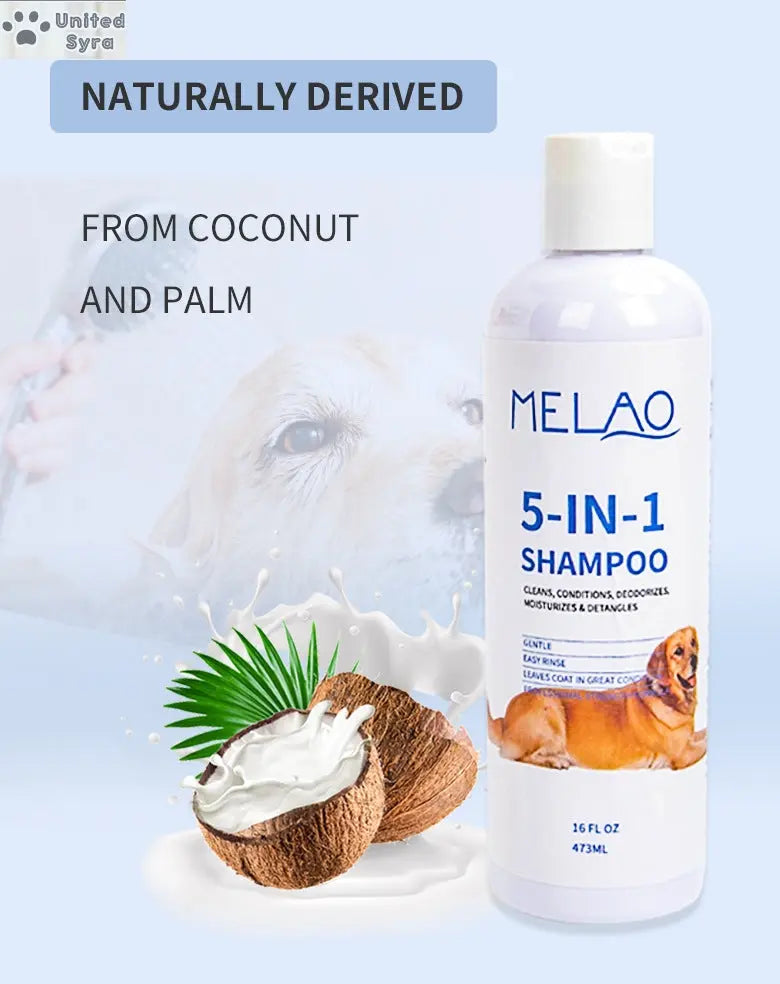 Pet Shampoo [5 -IN- 1] 473ml Meoof