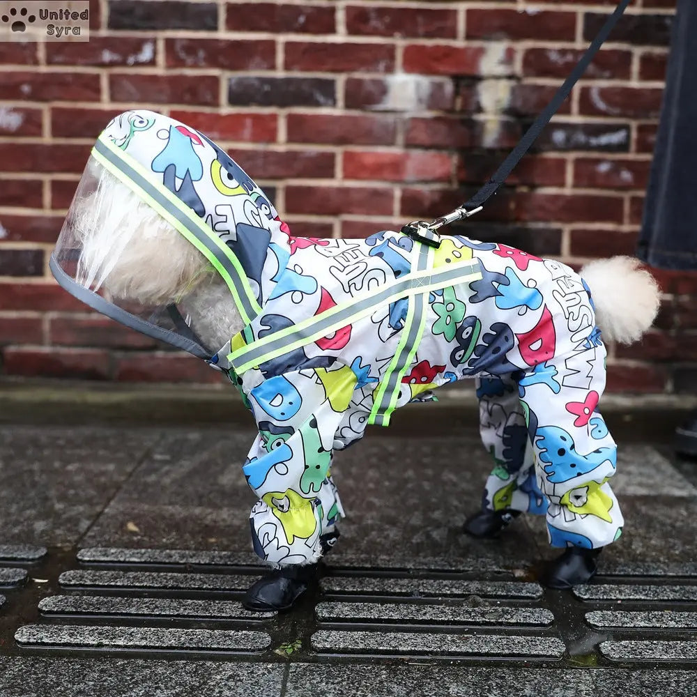 Syra Dog Raincoat  Waterproof Meoof