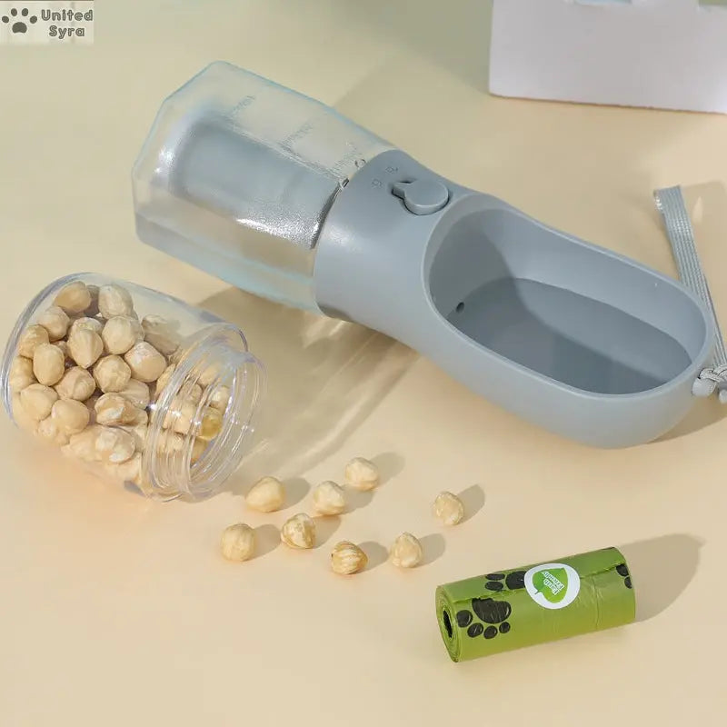 Syra Dog Water Cup Drinking Food Garbage Bag (Three-in-one Portable) Meoof