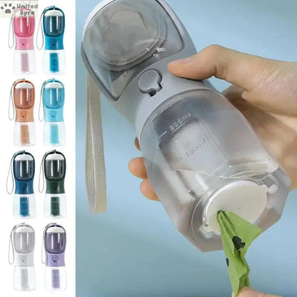 Syra Dog Water Cup Drinking Food Garbage Bag (Three-in-one Portable) Meoof