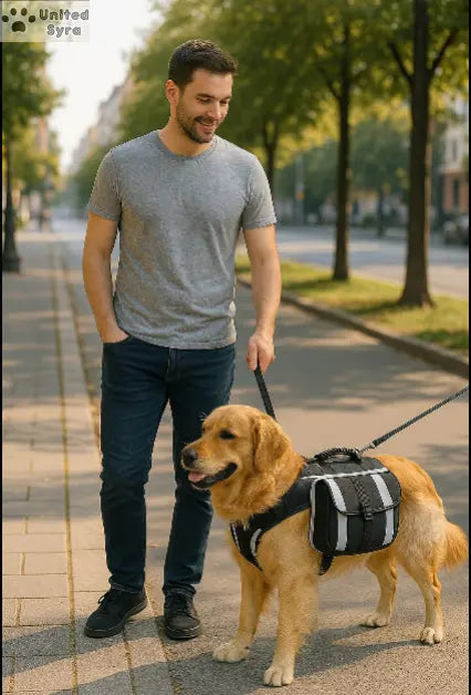 Syra Outdoor Large Dog Backpack Meoof