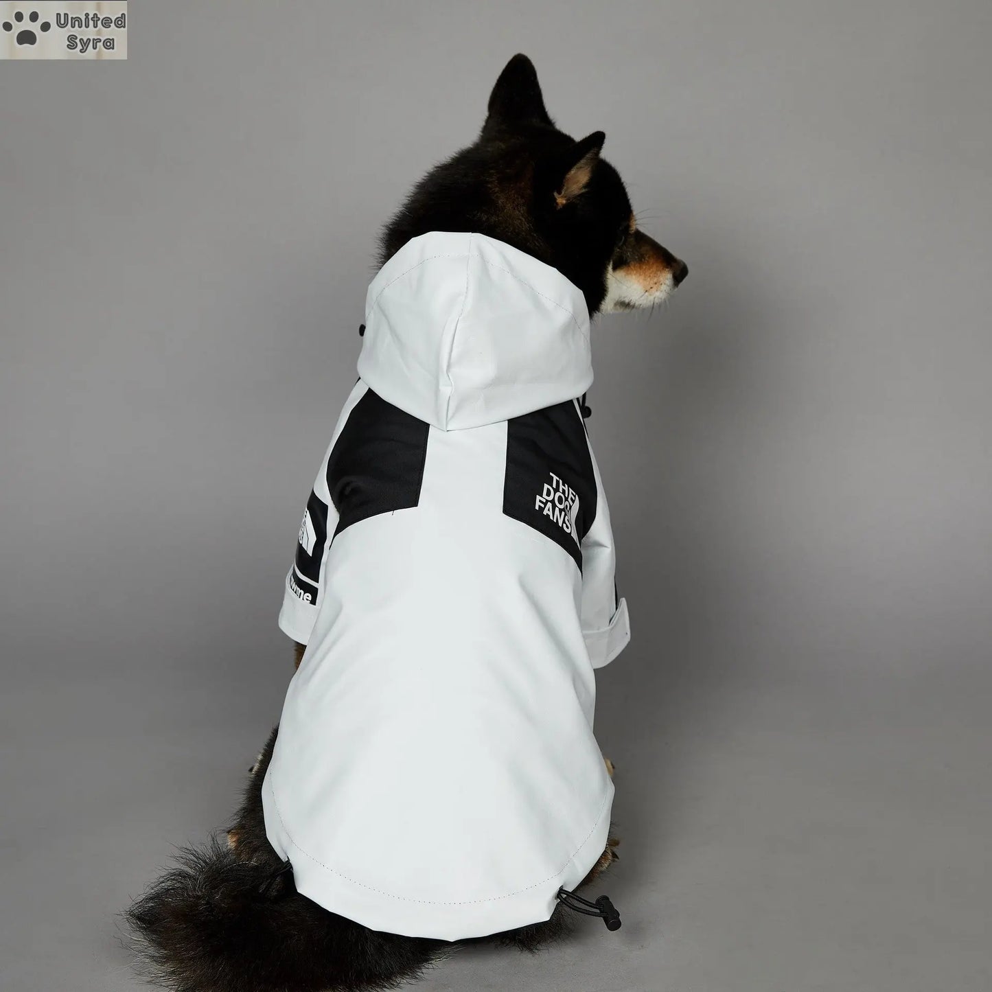 Syra Windproof And Rainproof Large Dog Raincoat Pet Jacket Meoof