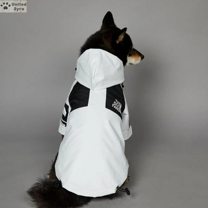 Syra Windproof And Rainproof Large Dog Raincoat Pet Jacket Meoof