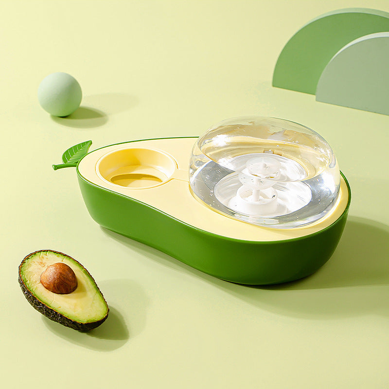 Syra Avocado Pawsome Pet Feeding Set